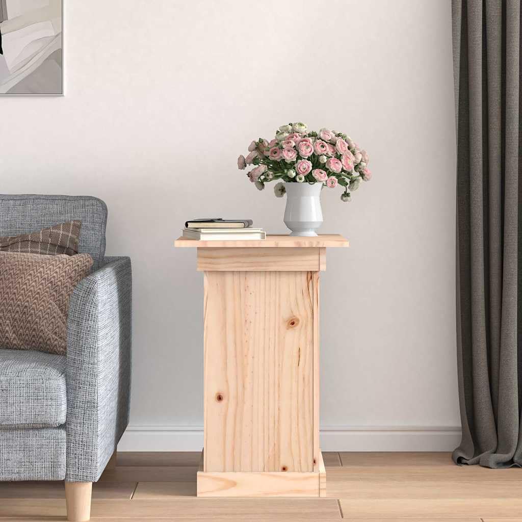 Stojak na kwiaty 40 x 40 x 60 cm lite drewno sosnowe