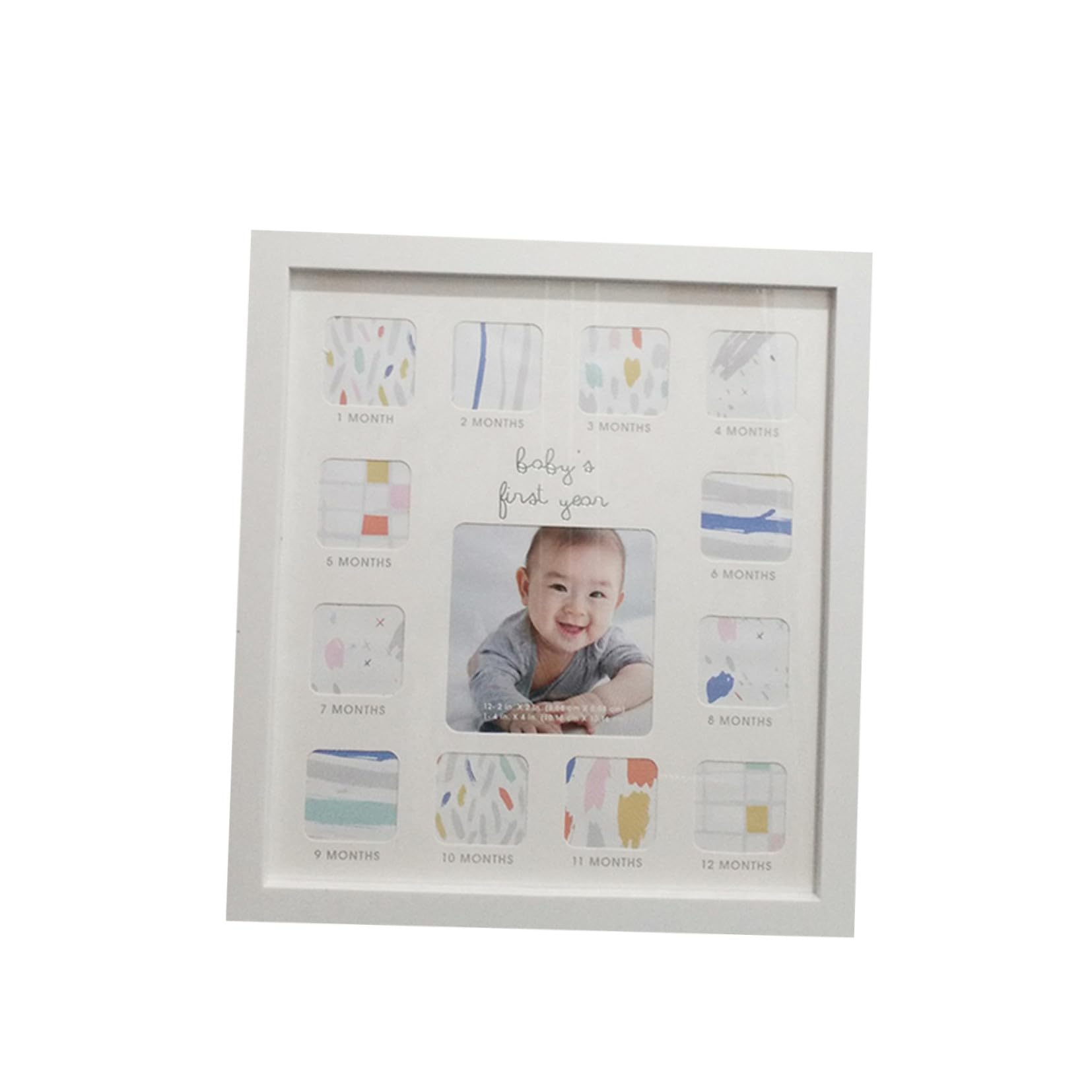 Cadre photo pour bébé de 12 mois cadeau de naissance idéal