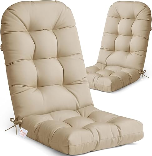 Crestlive Products Sunbrella Cojín para Silla Adirondack Cojines para Sillas de Exterior Resistentes al Agua 50x20x4 Pulgadas Cojines de Patio de