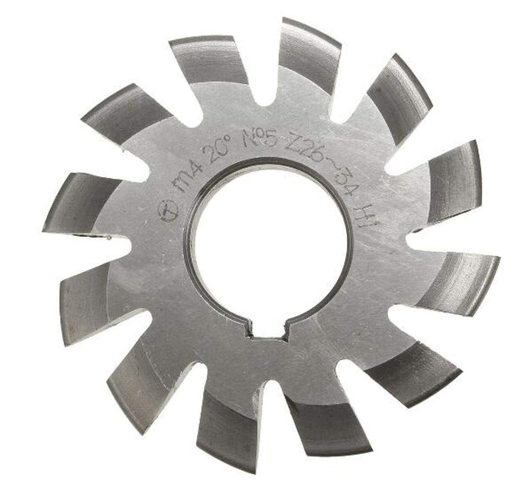 1 STÜCK M4 PA20 Innenbohrungsdurchmesser 27 Mm # 1-8 HSS Involute Zahnradfräser (#3)