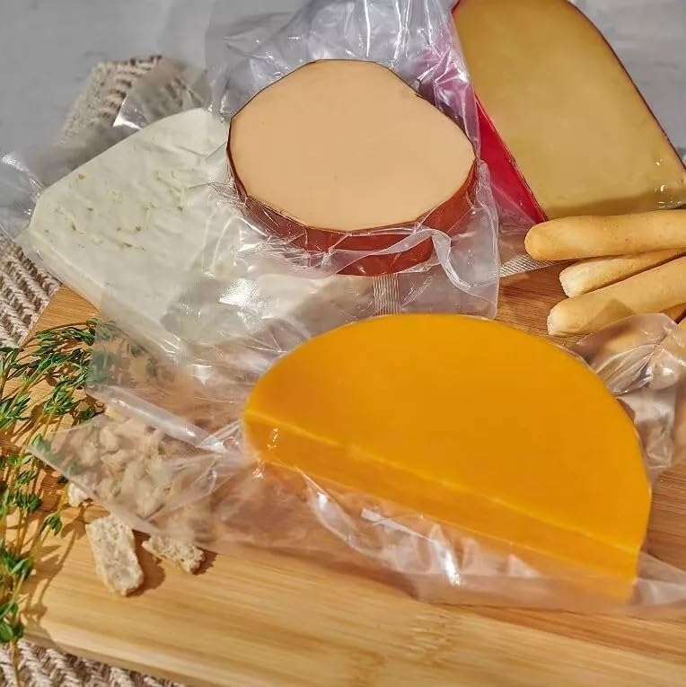 1000PCs Vacuum Sealer Bags Poly Food Saver Package 3 Mil For Chamber Machines (5"x7")