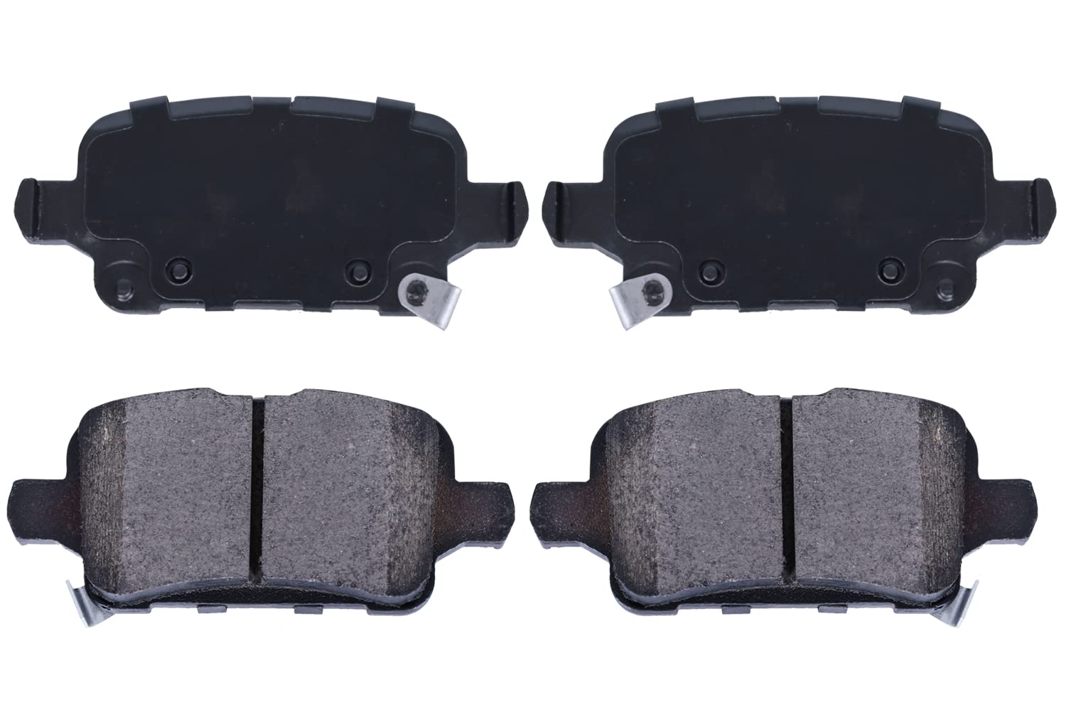 Compatible with Rear Ceramic Disc Brake Pad Set 2017-19 Buick LaCrosse 2018-2020 GMC Terrain 2018-2020 Chevrolet Equinox 2016-2019 Cruze D1857