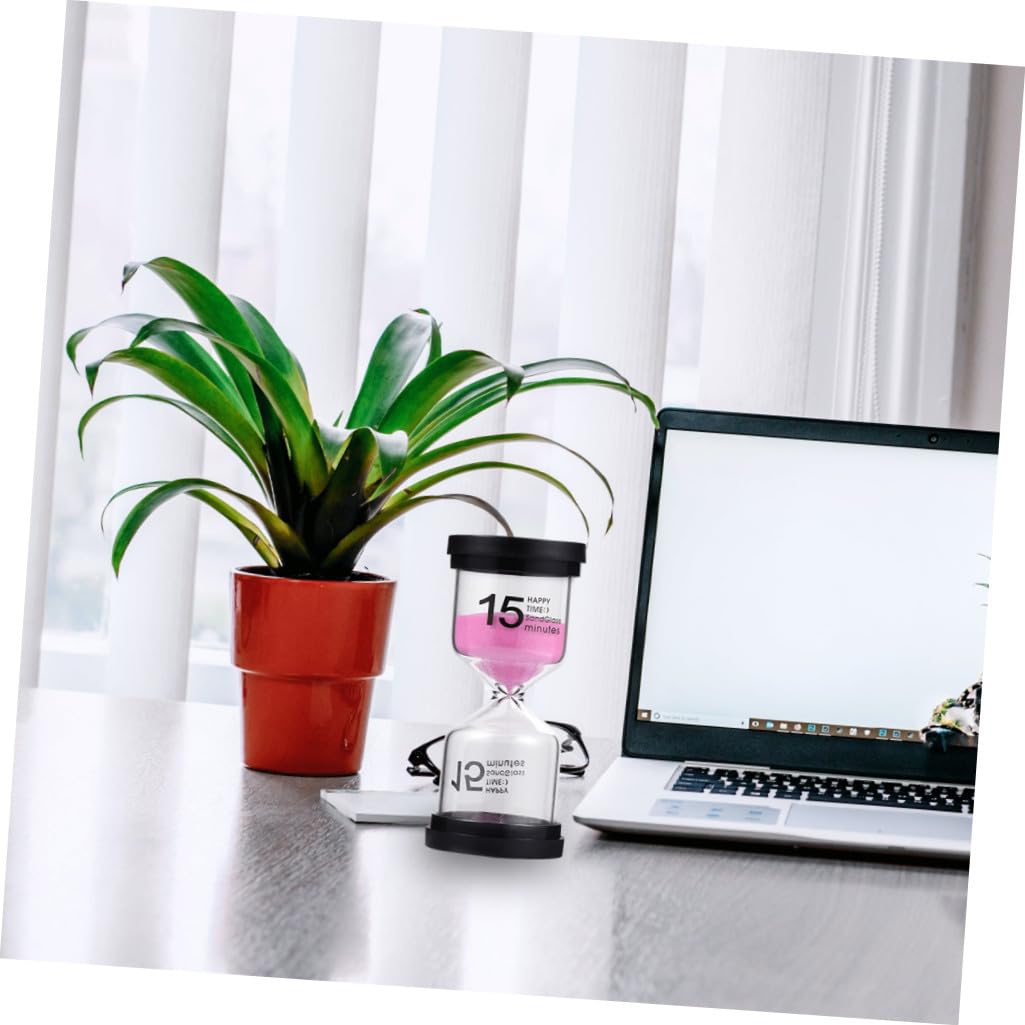 6pièces Minuteur Sablier Élégant pour Bureau Chronomètre pour Décoration Intérieure Et Activités Enseignement