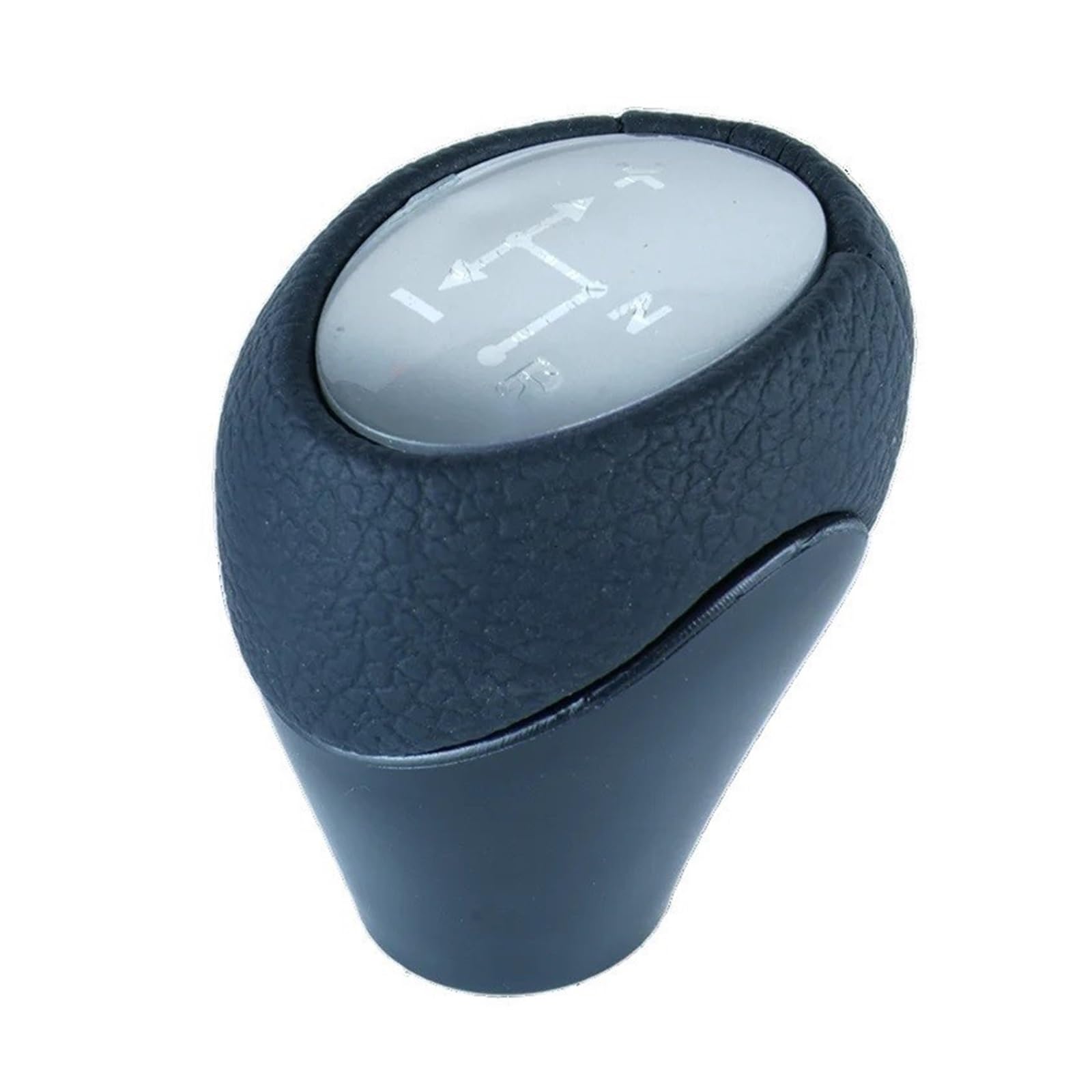 Polvane Silver Gear Shift Lever Knob Gear Shift Knob Lever Shifter For Mercedes For Benz For Smart Fortwo For Roadster 450 451 For Brabus Automatic(Silver)