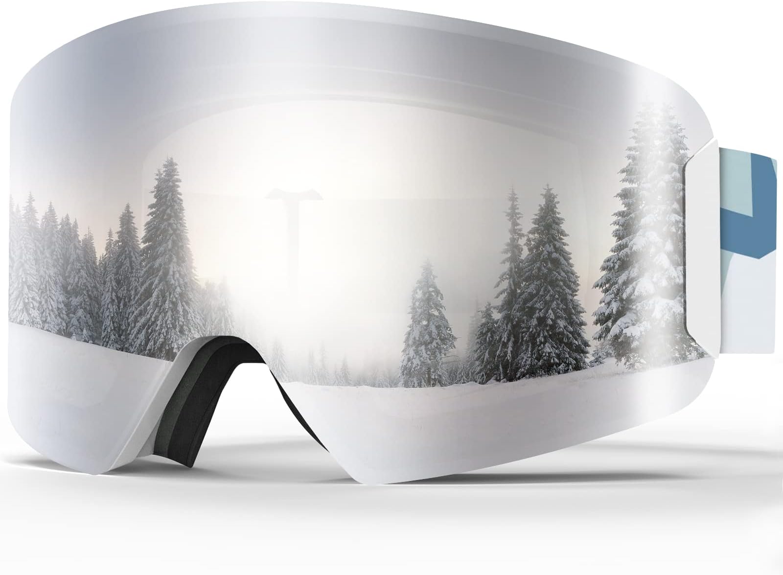 findwayKids Ski Goggles for Boys Girls Youth-OTG Anti-Fog Over Glasses Kids Snow/Snowboard Goggles