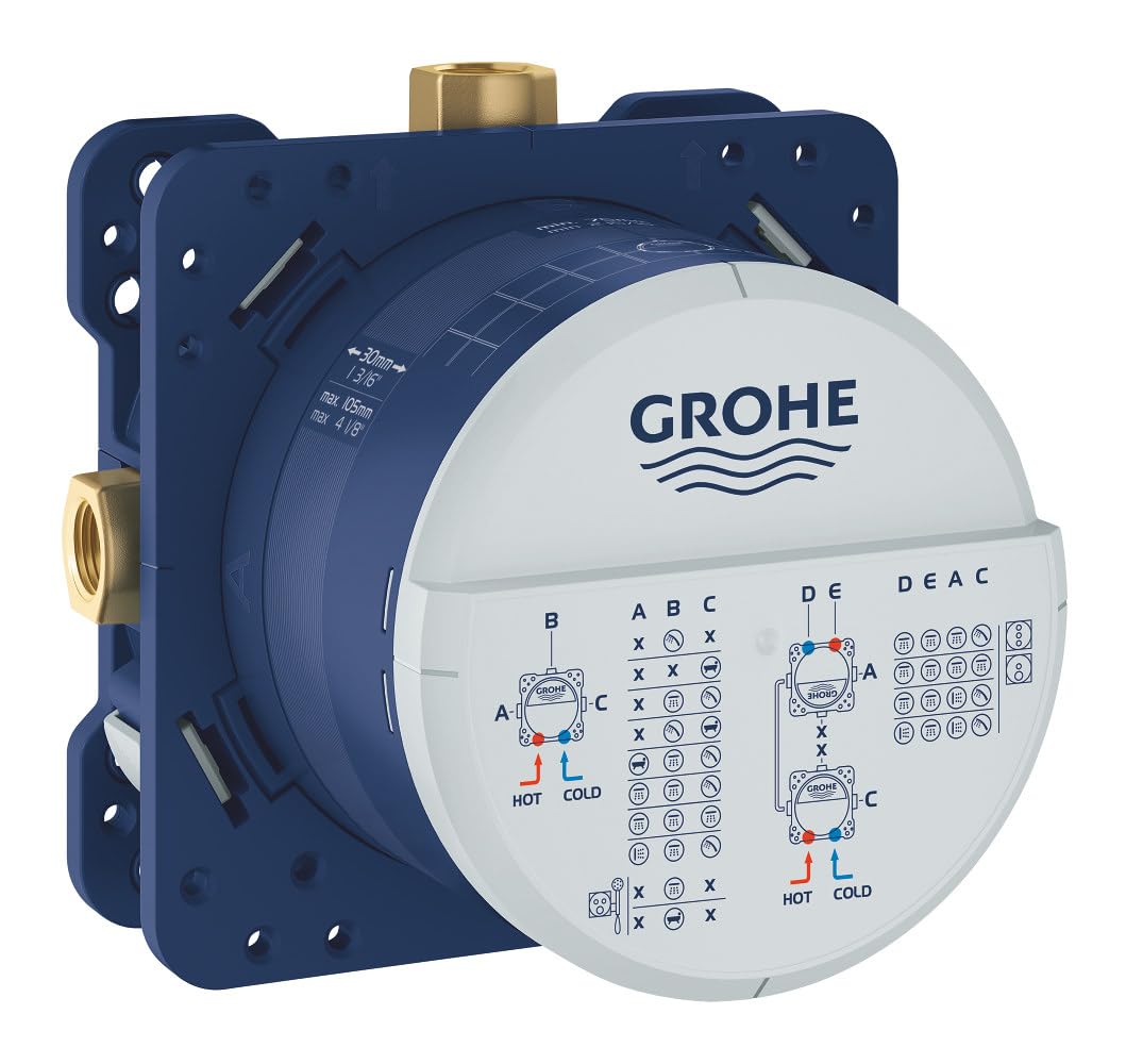 Grohe 35600000 Corps encastré universel 1/2 Rapido SmartBox, Bleu