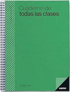 Cuaderno ADDITIO para Profesores con Planificación Semanal y Evaluación Continua