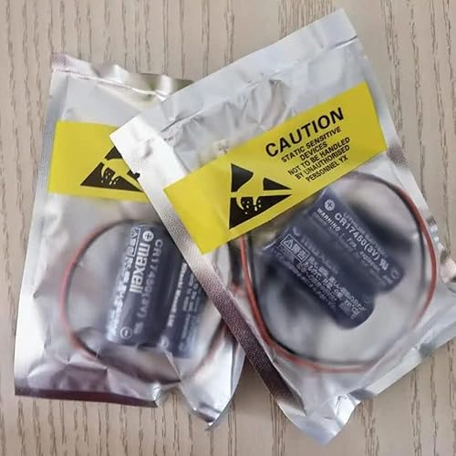 Miniatura 6 de BUCADU 30 Pack 2CR17450 3V 2600mAh D80UB016170 Battery PLC Industrial Control Battery Pack for Mazak CR17450-2WK27 Battery