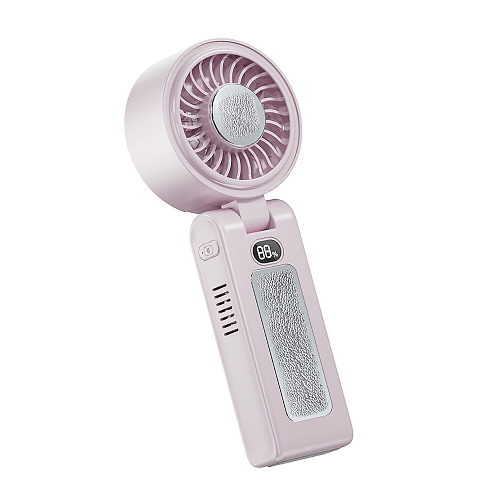 Elnwnnkc Quiet Pocket Fan to Carry USB Handheld 3600mAh Texture for Commuting Picnics and Everyday Use Outdoor Portable