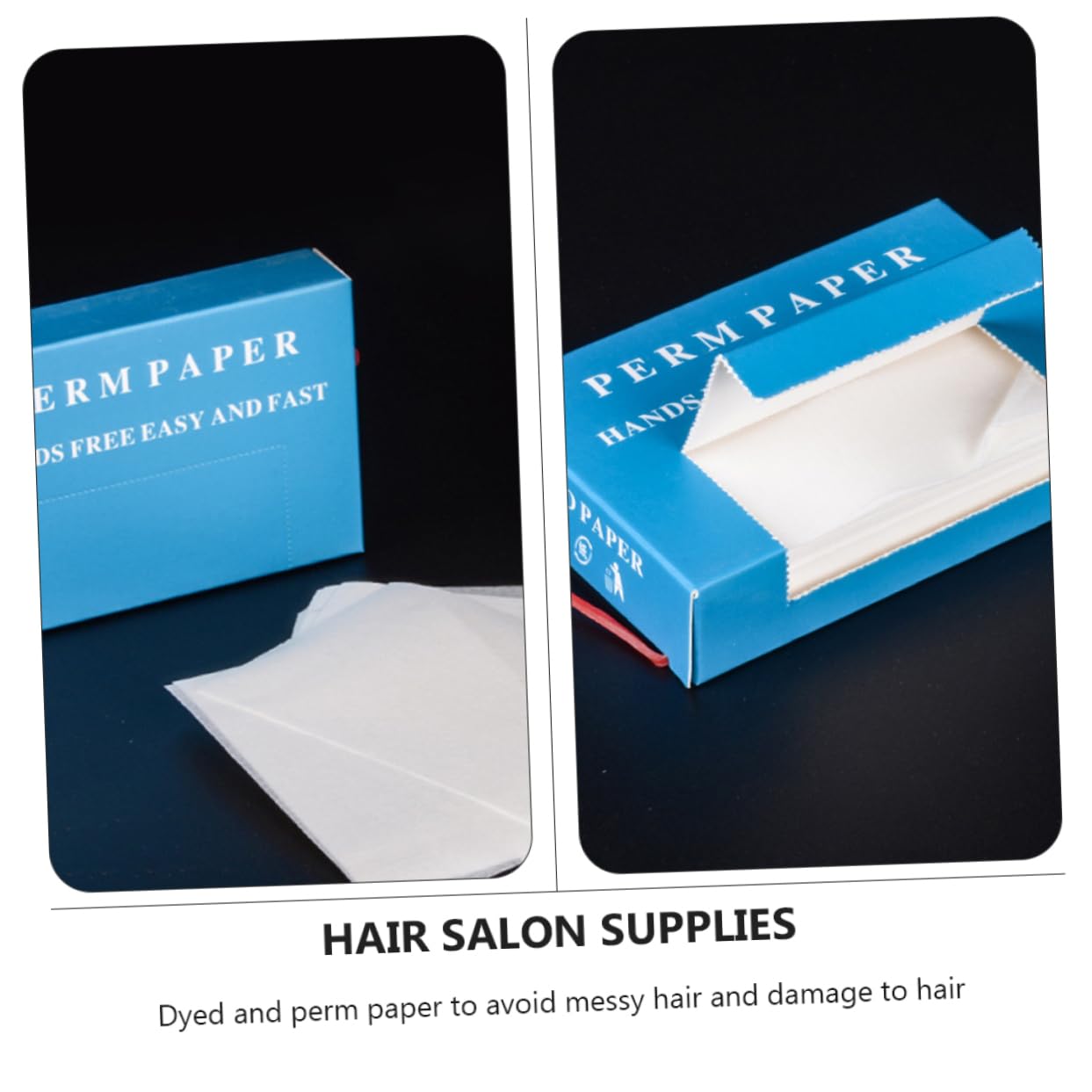 Didiseaon Hair Perm Tissue Paper 700pcs Salon Quality Wrist-collectable Safe Convenient for Styling