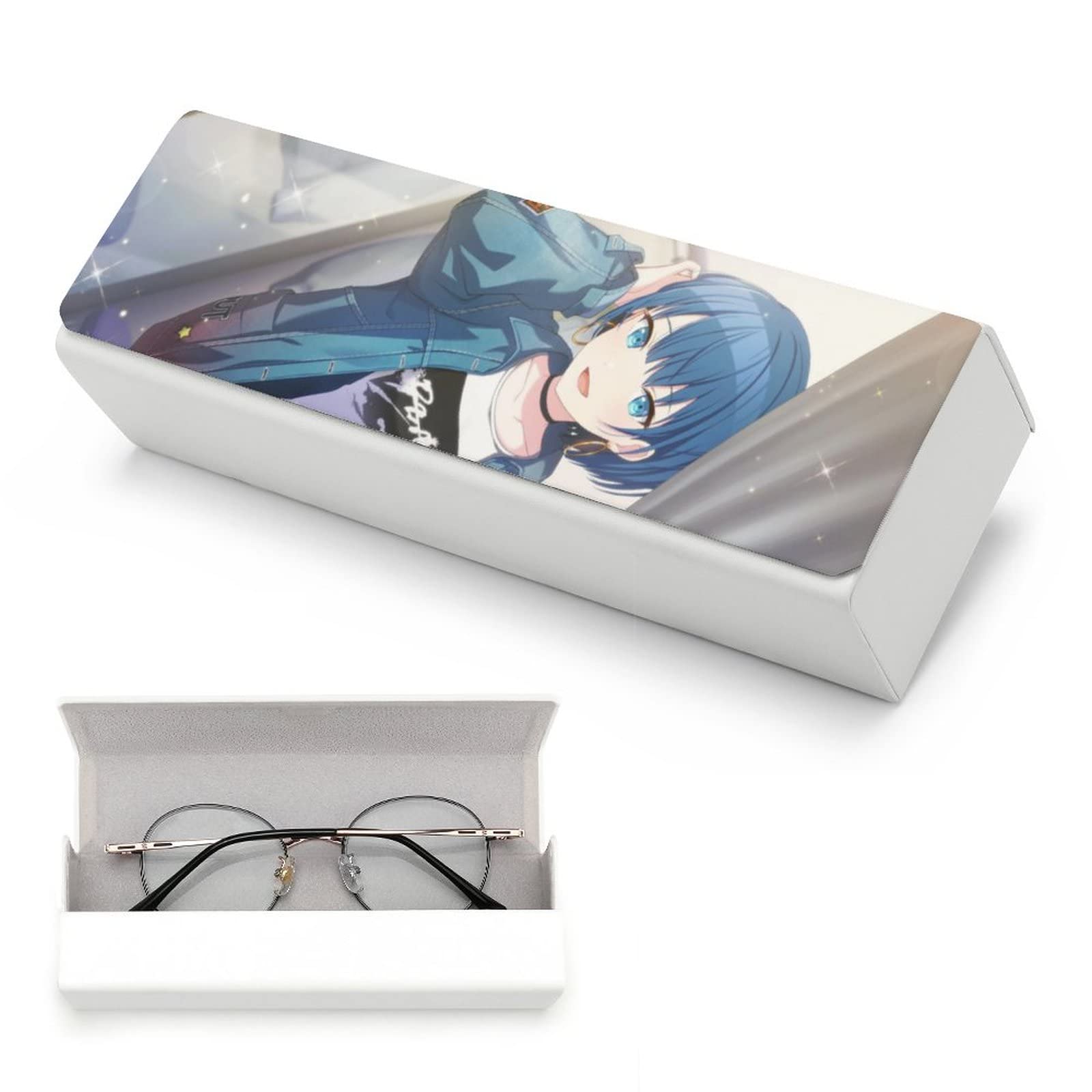 Amazon.co.jp: 桐谷 遥 メガネケース 眼鏡ケース めがねケース レザー