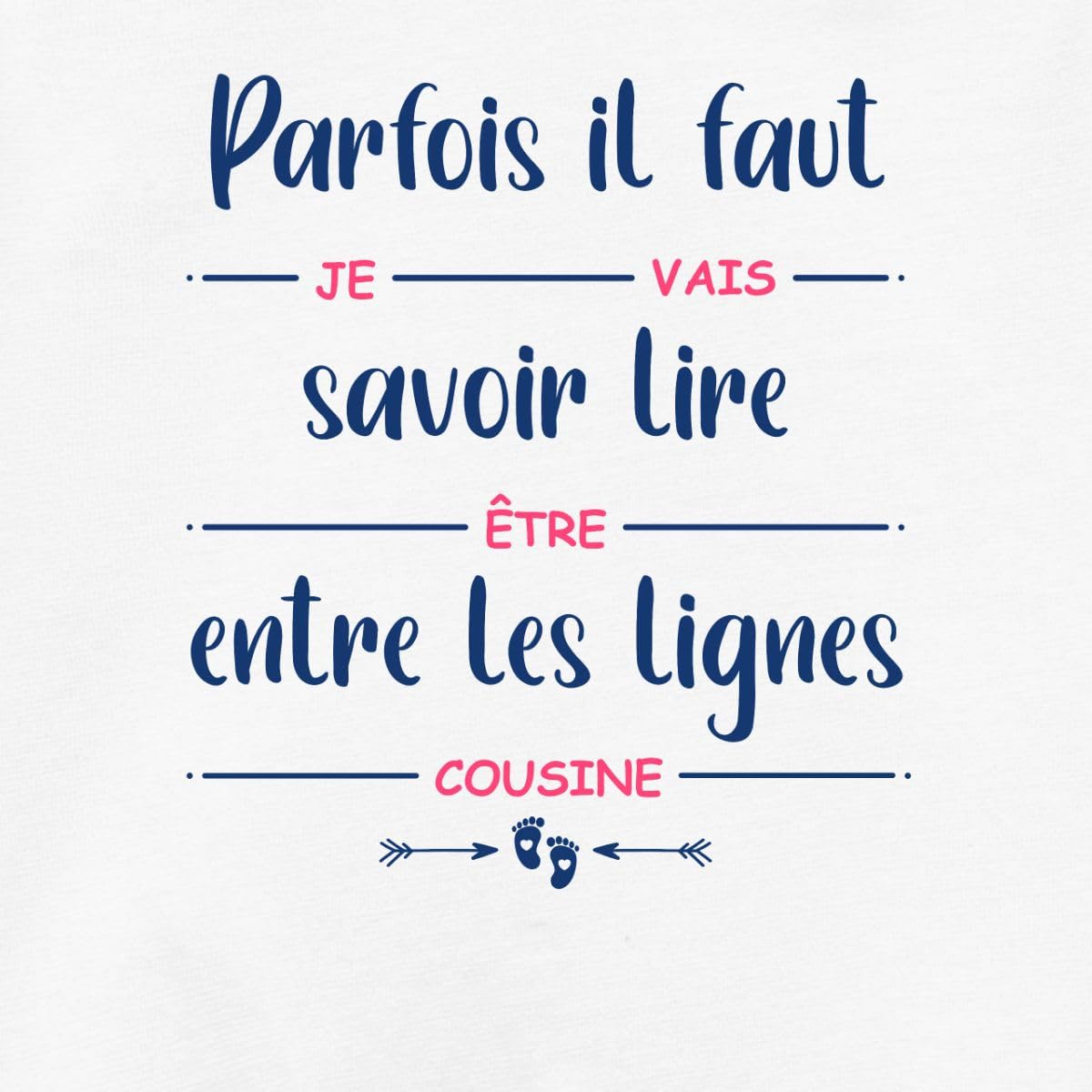 Je Vais Être Cousine Annonce Grossesse Body Manches Courtes Bébé Bio | Cadeau Cousine