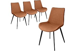 Sillas para Comedor Modernas: Juego de 4 Sillas de Comedor tapizadas en...