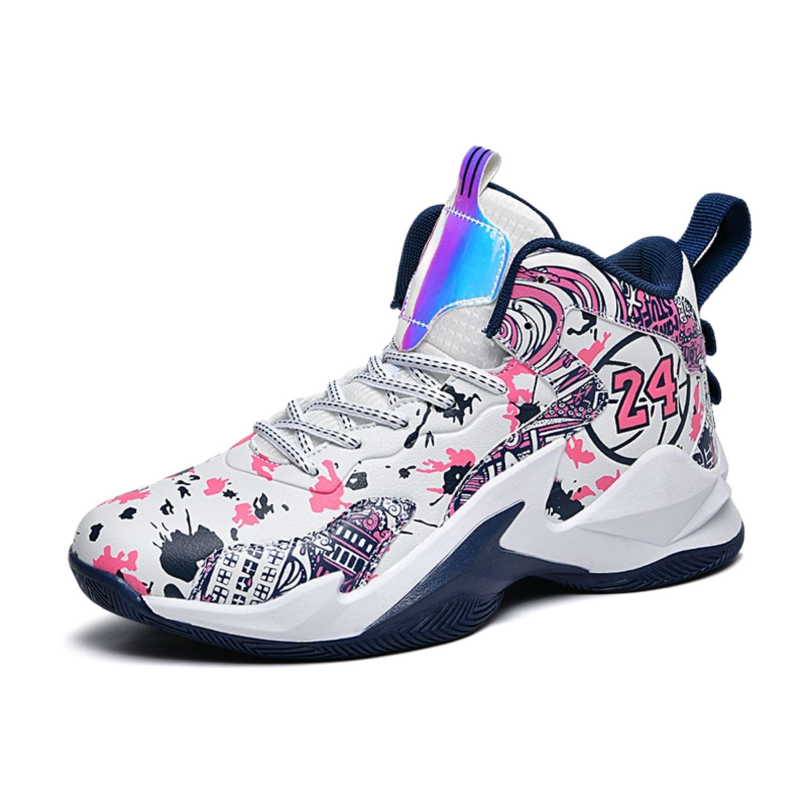 Men's Basketball Shoes Fashion Printed Sneakers
