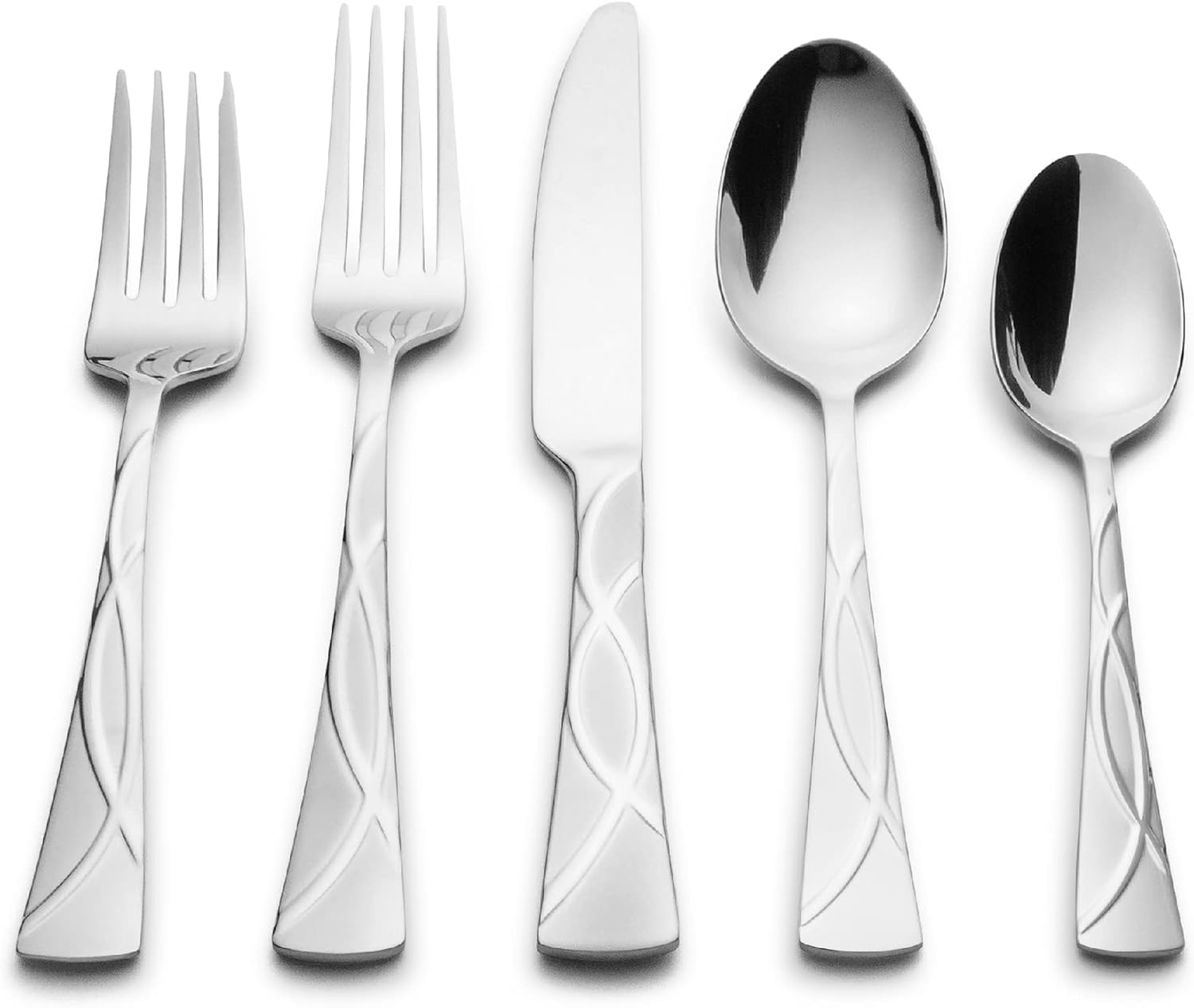 Kitchinox Flatware, Service for 4/20 Piece Set, Willow