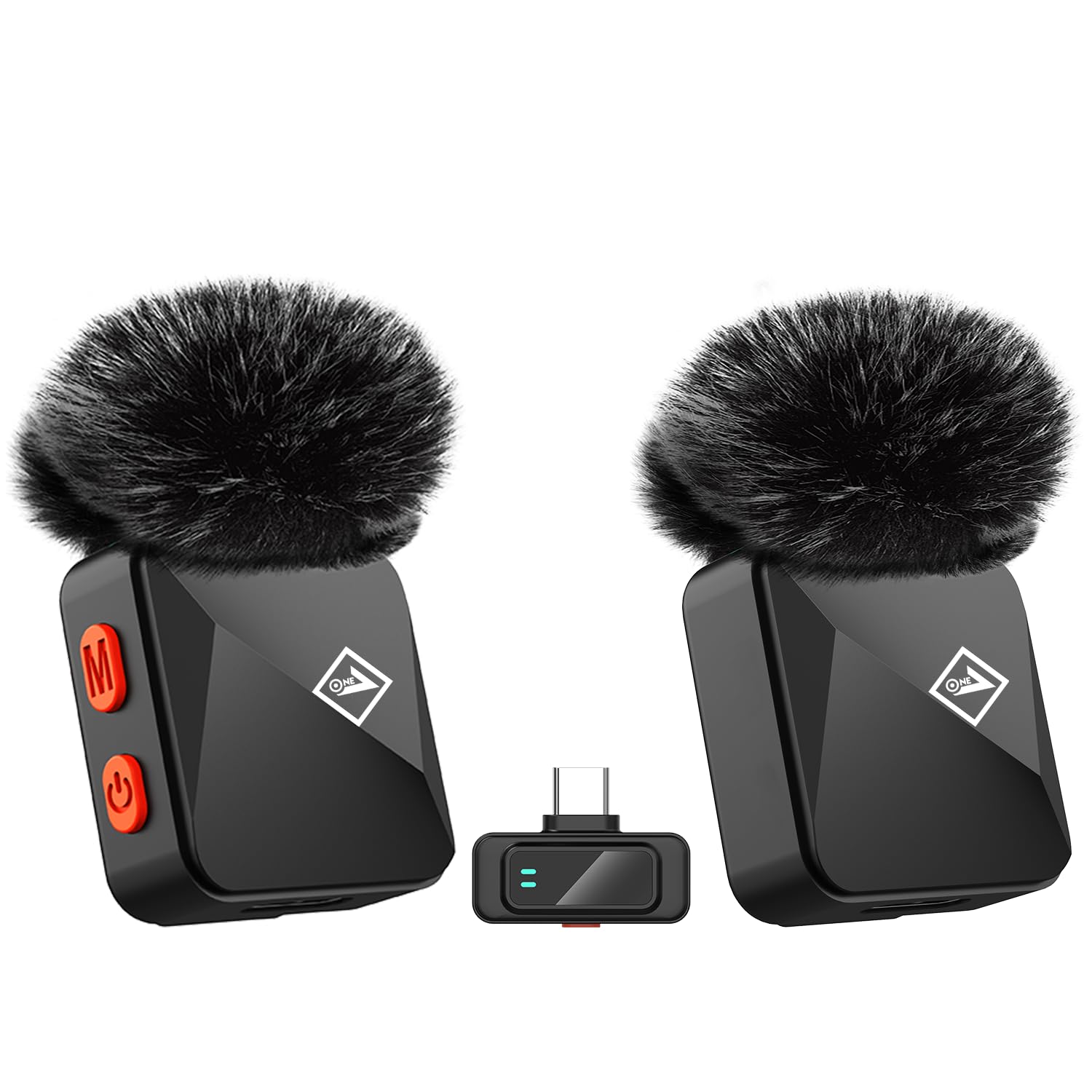 ONE 7 AirClip Wireless Microphone with Active Noise Cancellation | 20m Wireless Range | 360° Sound Capture | Lightweight USB-C Compatible Mic for Recording, Streaming & Content Creation (ON MIC-03)-image-10
