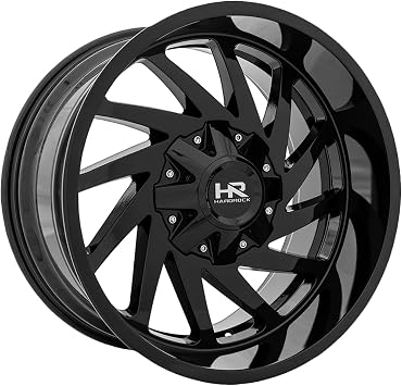 20x10 Hardrock Crusher Gloss Black 5x139.7/150 ET-19 wheel/rim