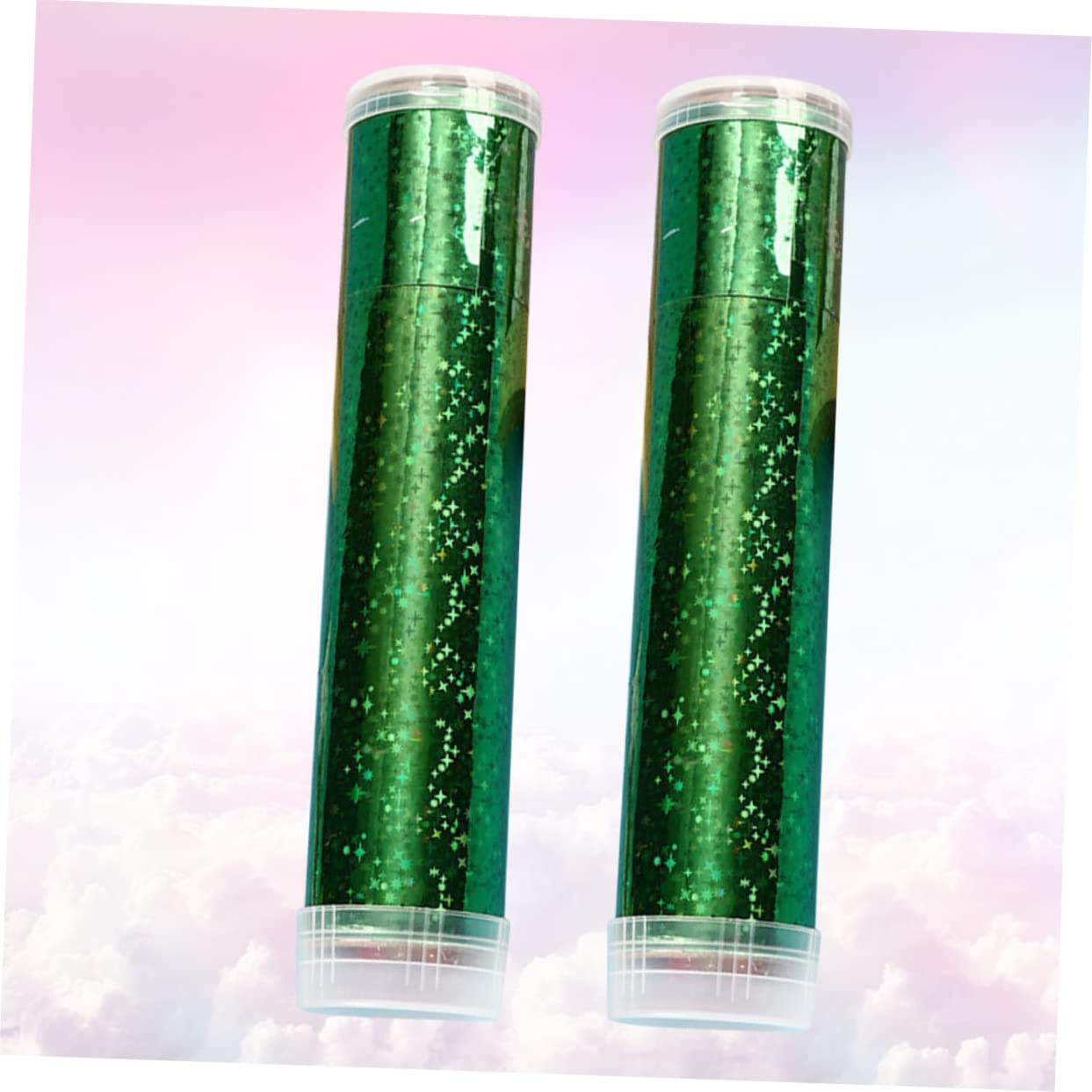 Sosoport 2Pcs Funny Educational Kaleidoscope for DIY Kaleidoscope Playthings Present for Boys and Enhances Curiosity and Coordination Skills Random Color