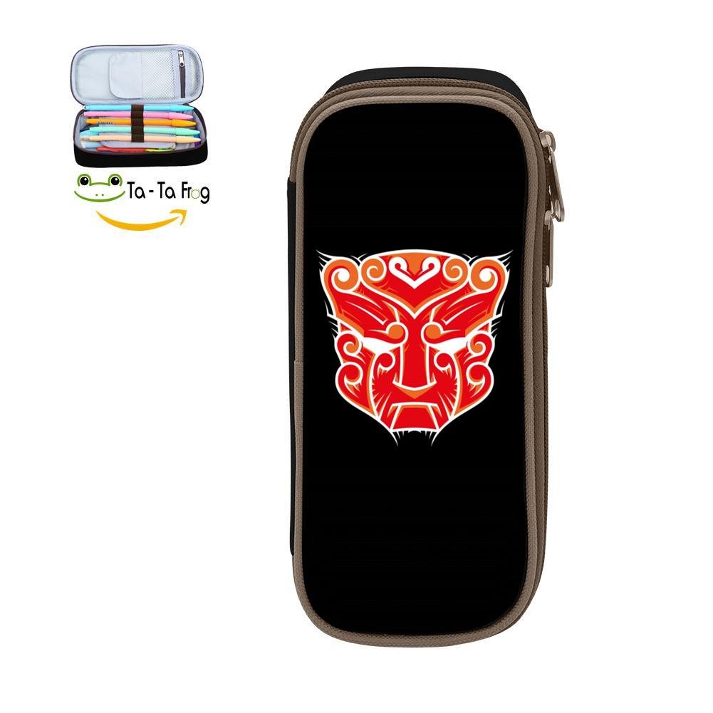 Autobots Pencil Case Pen Bag Makeup Pouch Durable Students Cool Girls Stationery With Double Zipper