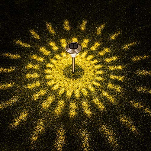 Gigalumi 6998 8 Pack Solar Pathway Lights, Solar Garden Lights Outdoor Warm White, Waterproof Led Path Lights For Yard, Patio, Landscape, Walkway thumb #6