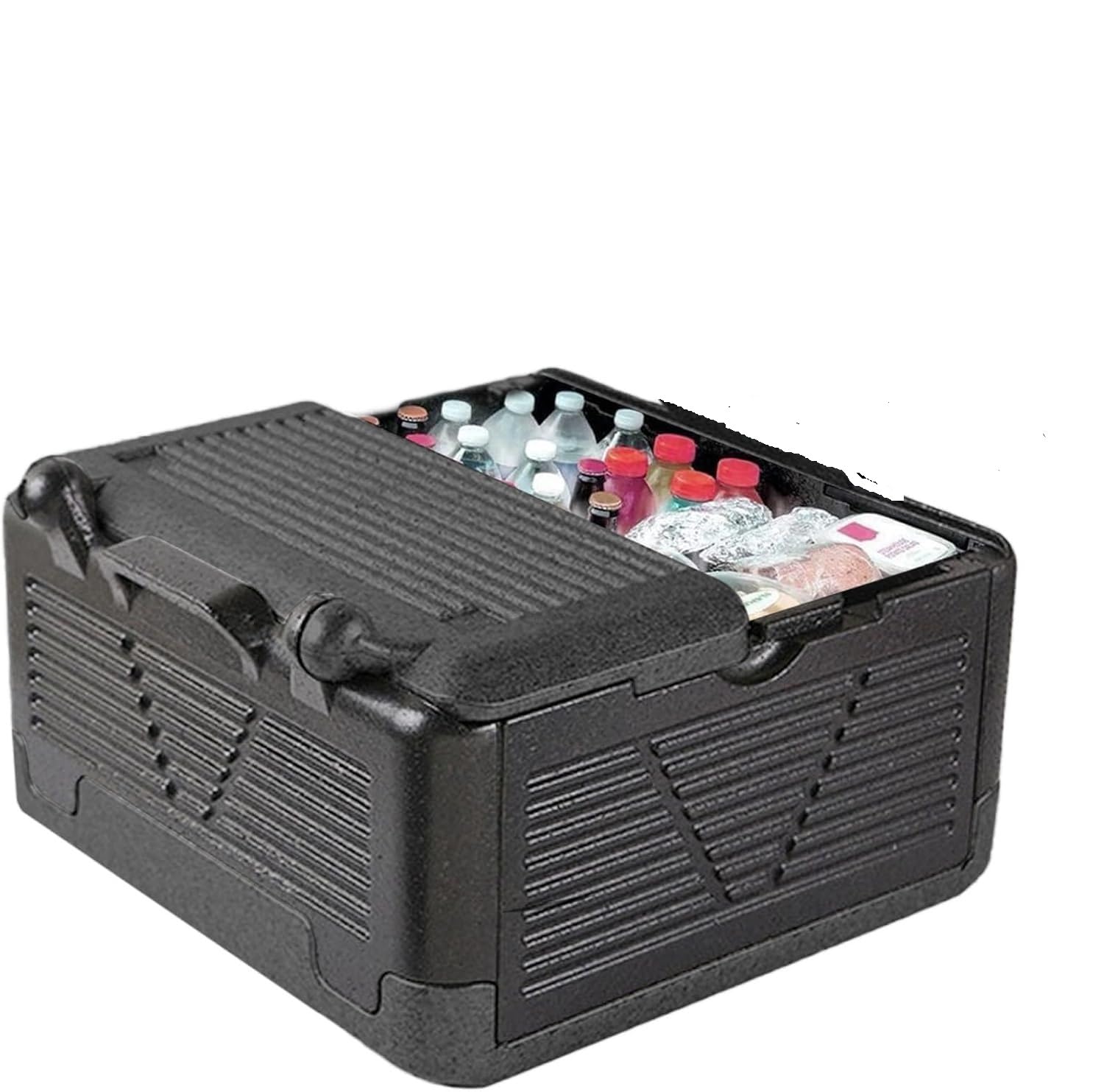 Scatola Termica Pieghevole,Contenitore Isotermico,Scatola Termica Isolante,Isola o Mantiene i cibi Caldi o Freddi,43 * 43 * 25cm,per Campeggio, Picnic, Trasporto di Alimenti