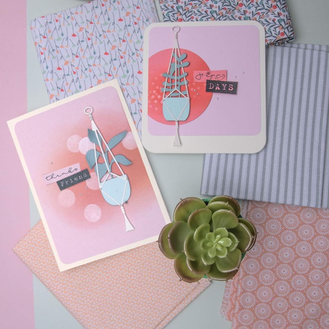 Sizzix Framelits Set di Fustelle in Metallo per Lavori di Carta di Precisione, Biglietti e Scrapbooking - Cerchi - 8 Pezzi