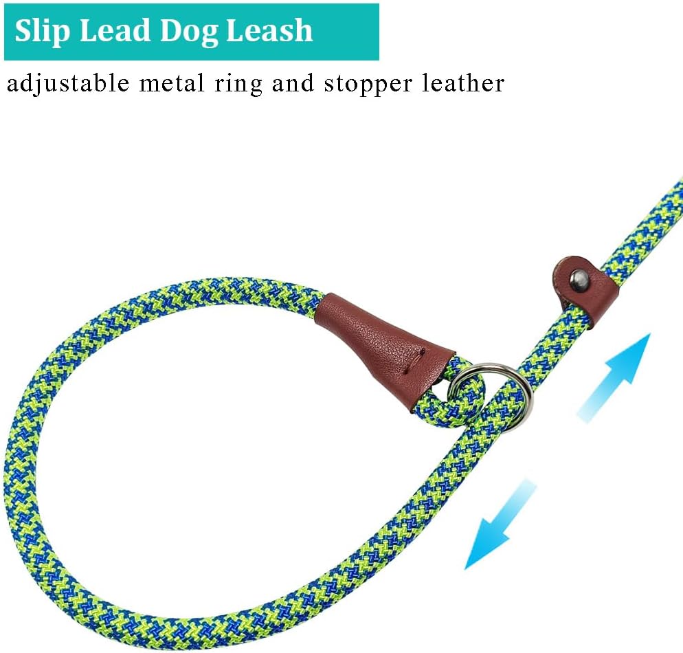3FT Slip Lead Dog Training Leash, No Pull Dog... 11 3FT Slip Lead Dog Training Leash, No Pull Dog...
