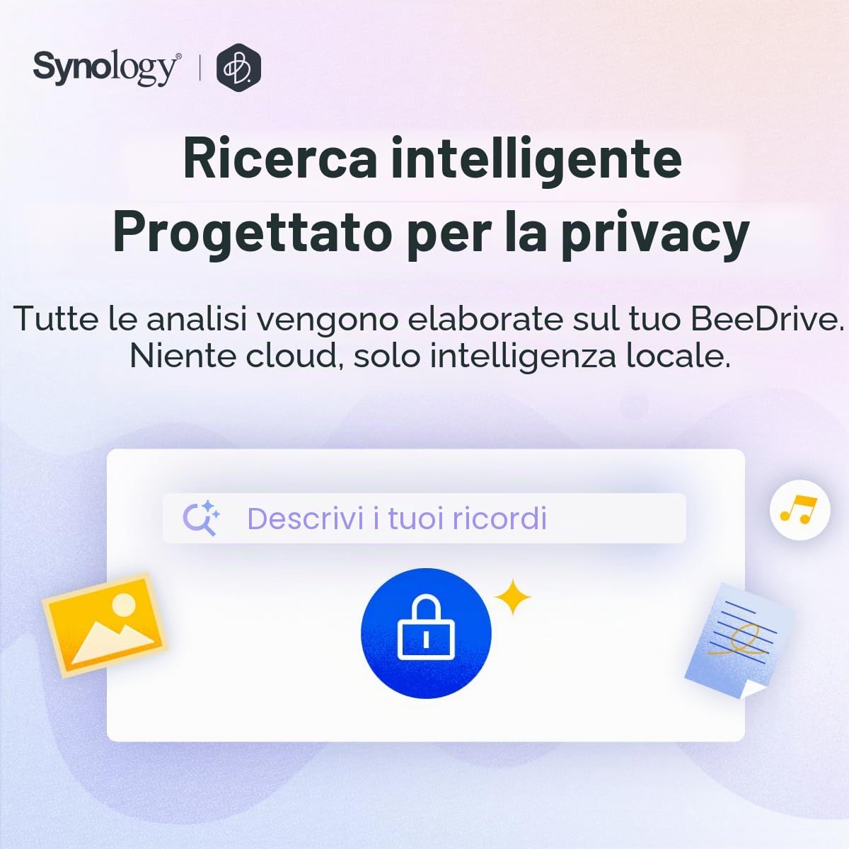 Synology Beedrive 2TB Personal Backup SSD Esterno
