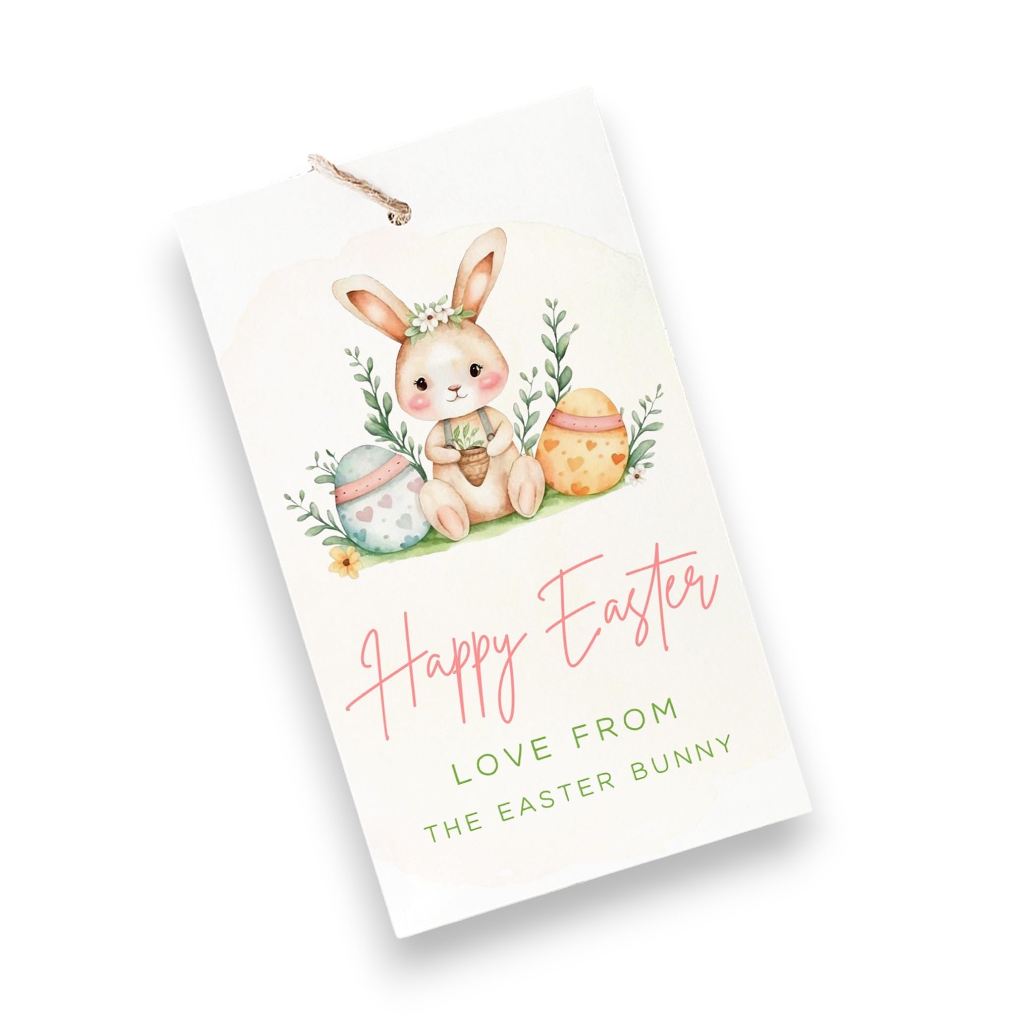 Easter Personalised Gift Tags, Happy Easter Gift Tags, Custom Easter Gift Tags for Kids, Cute Easter Gift Tags for Presents, Happy Easter Tags, Personalised Easter Tag Bunny