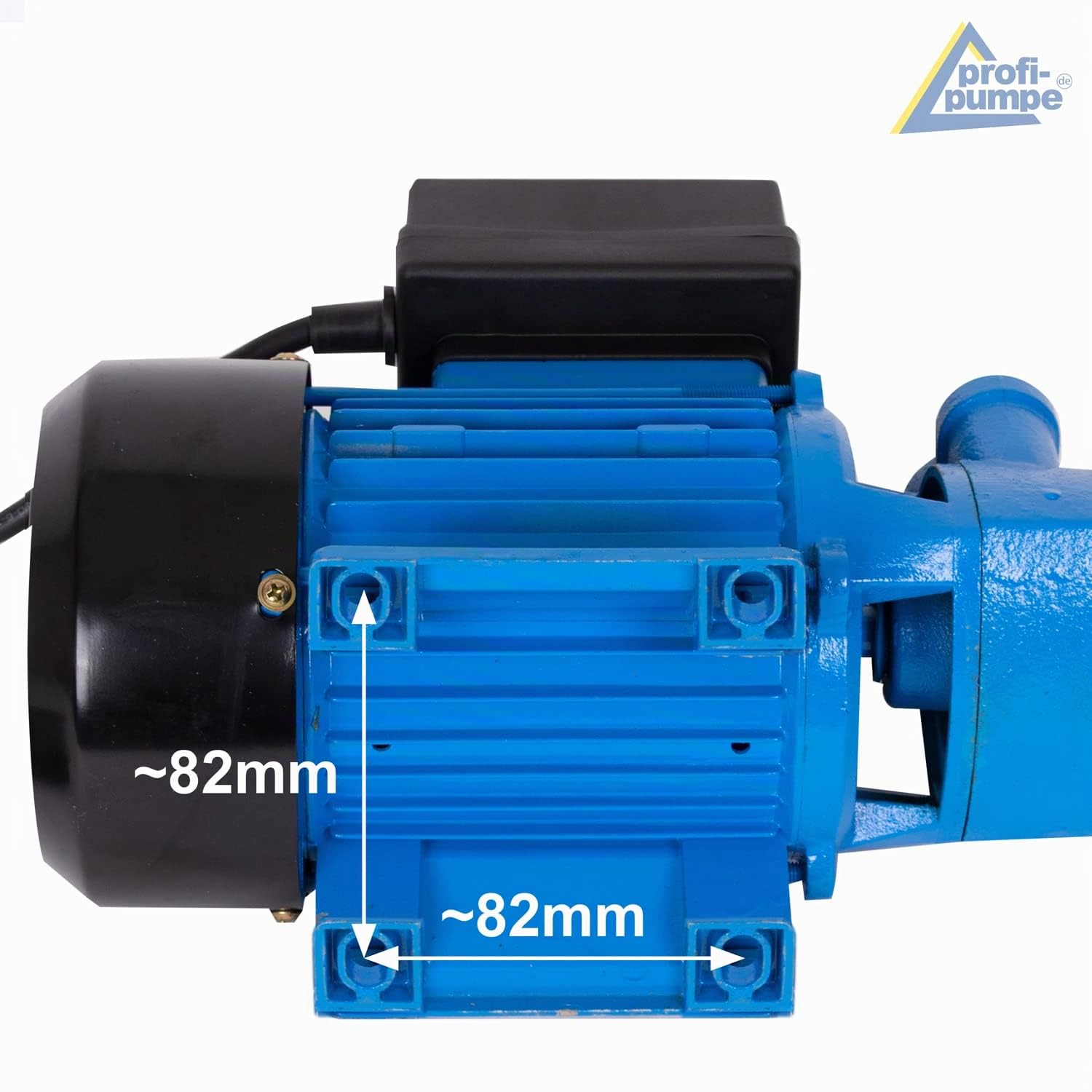 Profi-Pumpe® Diesel Profi 600 | Kit de Bomba de Trasvase 230V | Potencia 600W y Caudal 2.400 l/h | Con Pistola de Aluminio, Manguera de 6m y Válvula de Latón | Autocebante