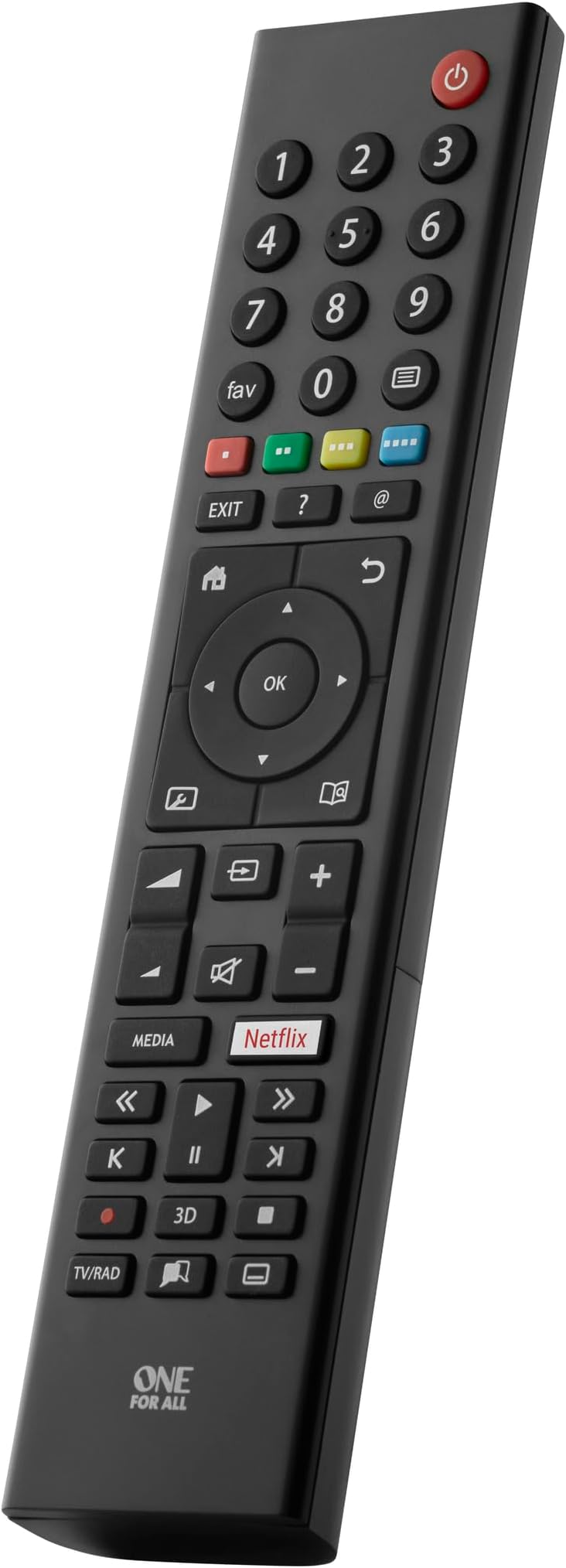 Grundig TV Replacement remote – Works with ALL Grundig televisions (LED,LCD,Plasma) – Ideal TV replacement remote control with same functions as the original - URC1915