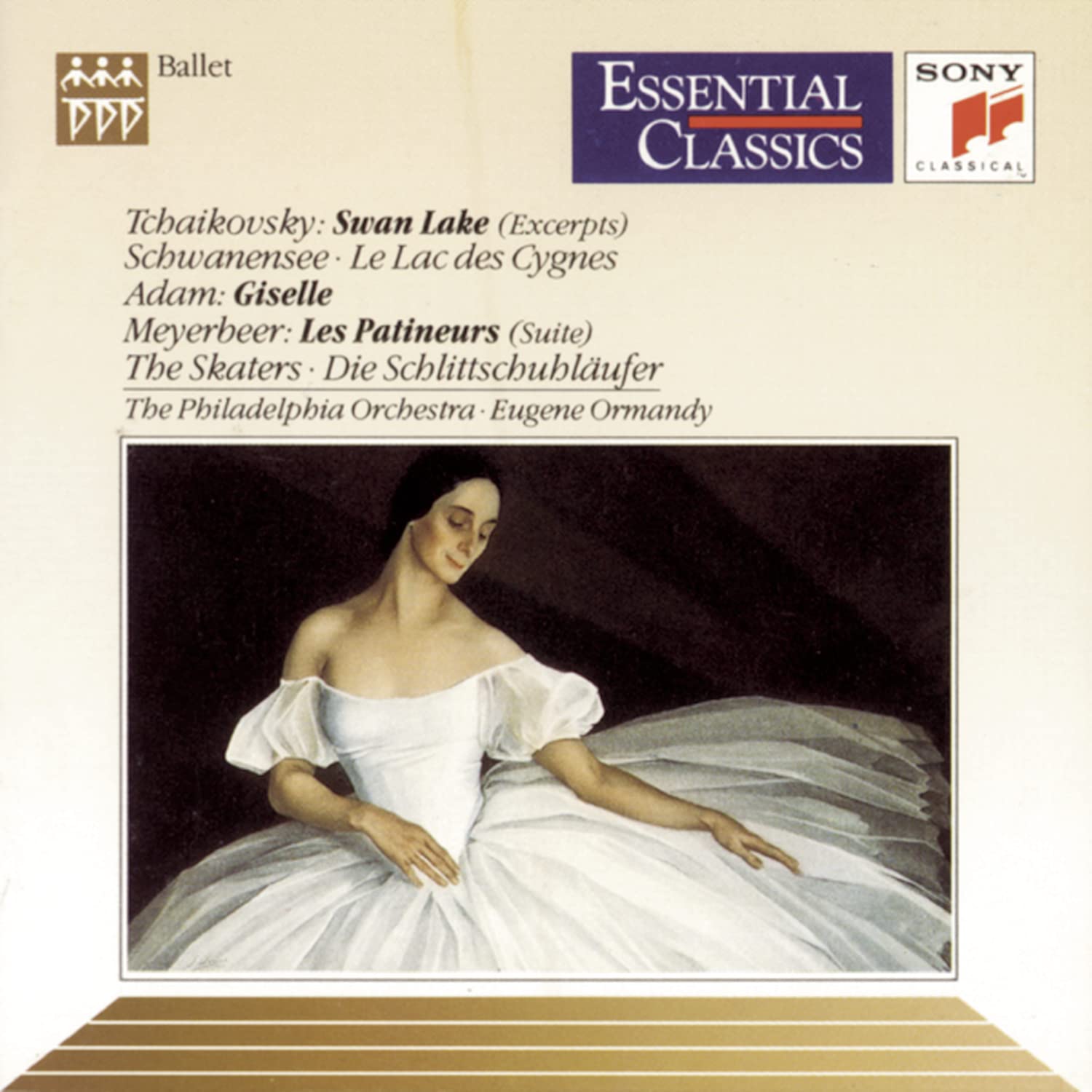 Swan Lake / Giselle / Les Patineurs [Audio CD] Tchaikovsky; Adam; Meyerbeer and Ormandy