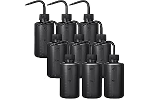 9 Pc 250 ml Tattoo Wash Bottle Water Squirt Bottle Lab Squeeze...