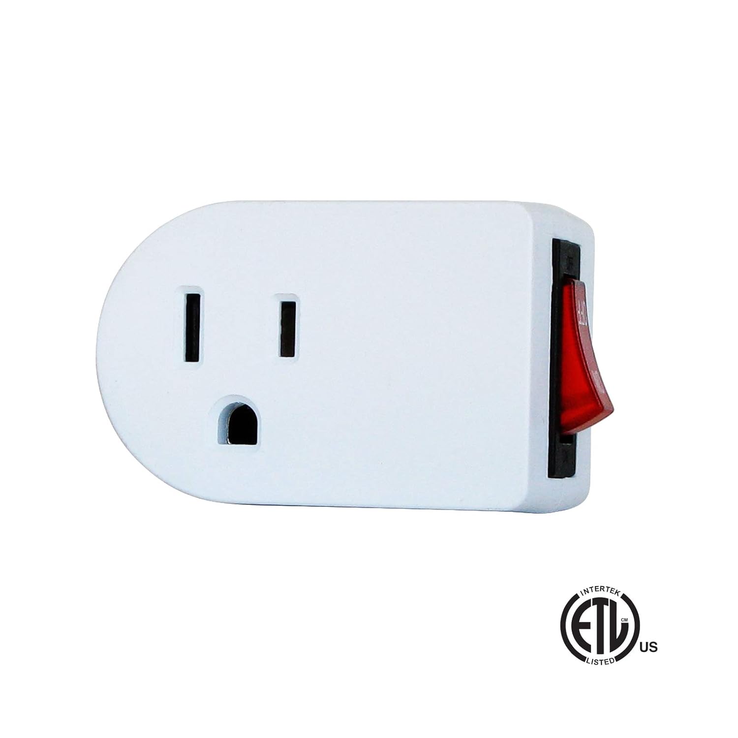 Review Discount Luxtronic Grounded Adapter On/Off Power Switch with Red Light ETL White (Pack of 4) New Product Luxtronic Grounded Adapter On/Off Power Switch with Red Light ETL White (Pack of 4)