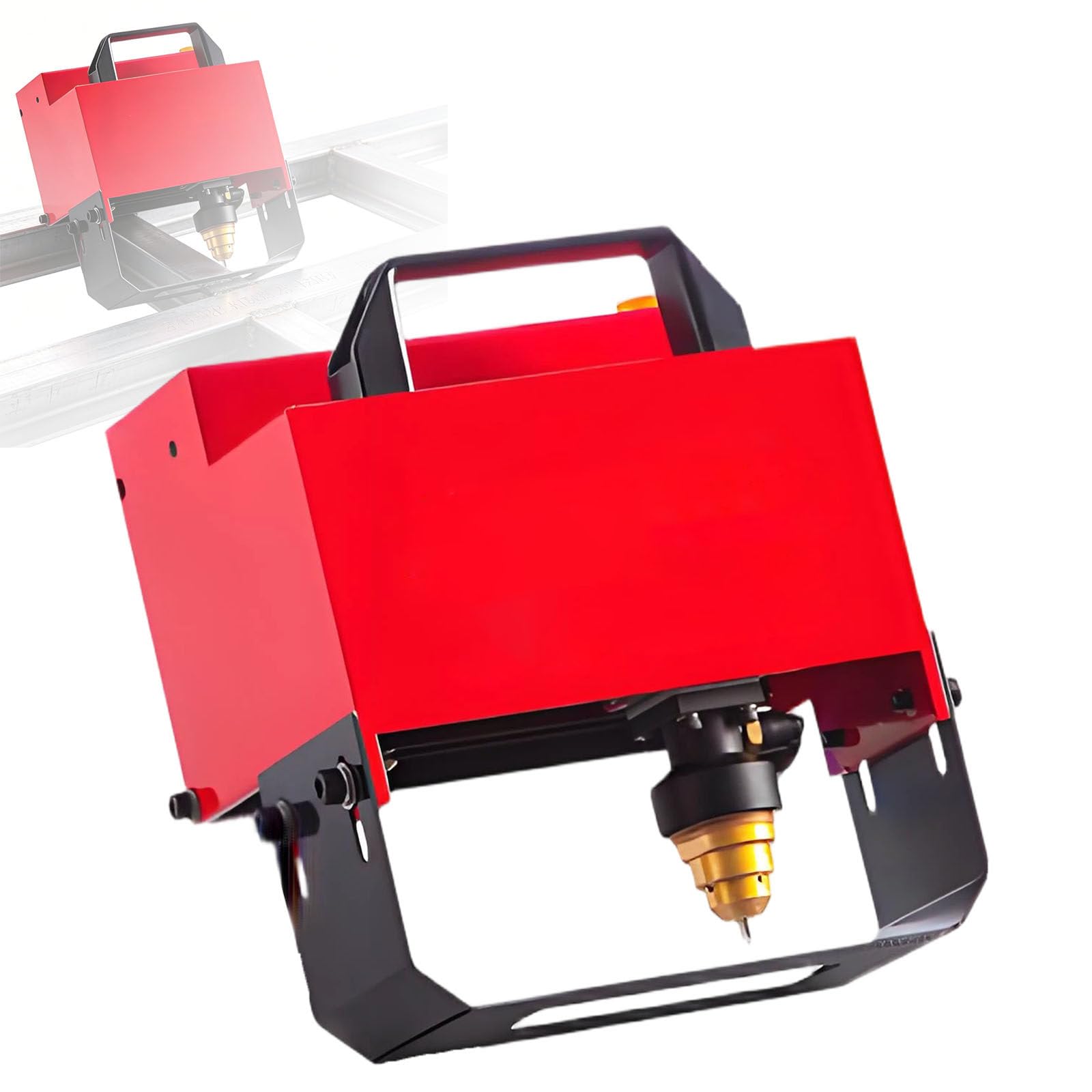 LwiftGal Handheld Dot Peen Marking Machine Metal Marking Engrave Machine, Pneumatic Marking Machine for Metal & Steel Signs VIN Code Frame 80 * 20mm