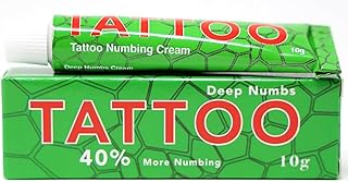 Crème anesthésiante pour tatouage