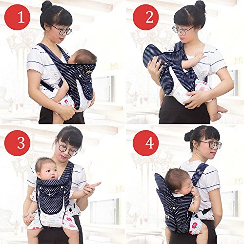 Limeow Draagstoel buikdrager babydraagtas kinderdrager draagdoek baby draagdoek babydraagdoek babydraagzak babydraagzak… - Image 3