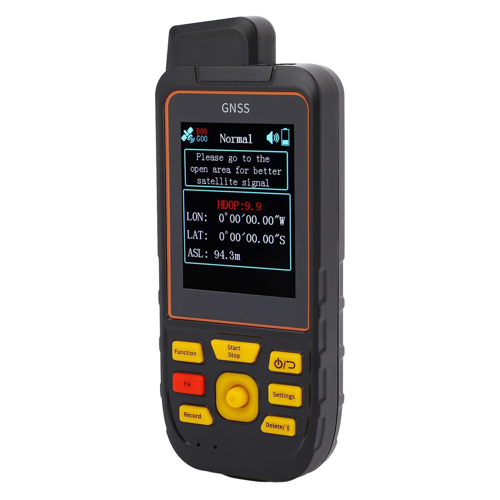 Aramox Medidor de área de Tierra Receptor de GNSS Medidor GPS GPS Medidor de Cálculo de área de Tierra para Medición de Distancia de la Pendiente Montañosa
