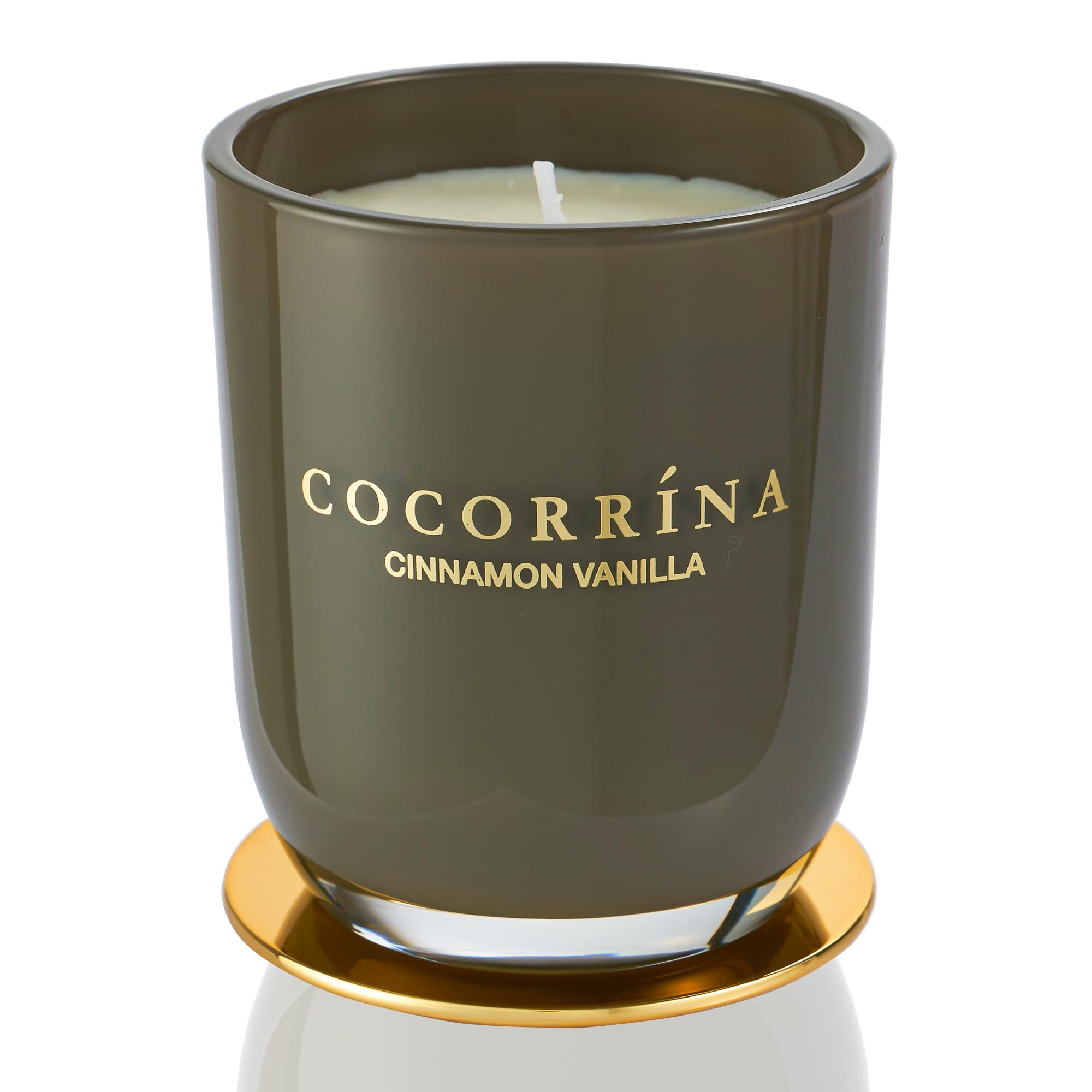 Cocorrína Candle Velas Aromáticas de Cera de Soja - Canela Vainilla, Vela de Cera Natural para el Hogar, duración hasta 22 horas, 180g Velas Perfumada