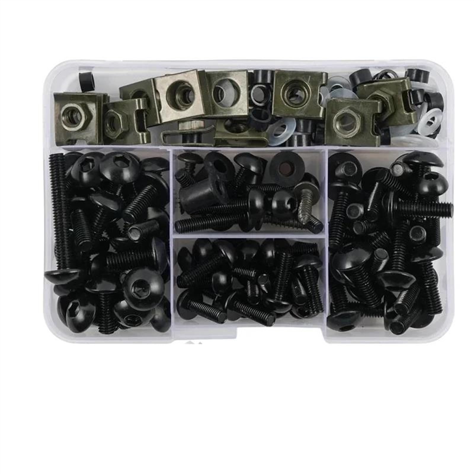 Motorcycle Modification Accessories Screw Set For Z750 Z900 Z1000 Z800 For Versys 650 Er6n For Ninja 400 300 Z1000sx(Black)