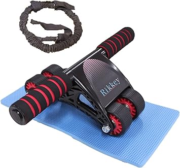Amazon Co Jp 腹筋ローラー 四輪 女性 初心者 安定感のある4輪ホイール 静音 マット付き アシスト用ゴム紐付き ダイエット 筋トレ 体幹 動画qr付 日本語説明書 入り Rikkey 改良版 スポーツ アウトドア Amazon Co Jp 腹筋ローラー 四輪 女性 初心者 安定感のある4輪ホイール 静音 マット付き アシスト用ゴム紐付き ダイエット 筋トレ 体幹 動画qr付 日本語説明書 入り Rikkey 改良版 スポーツ アウトドア