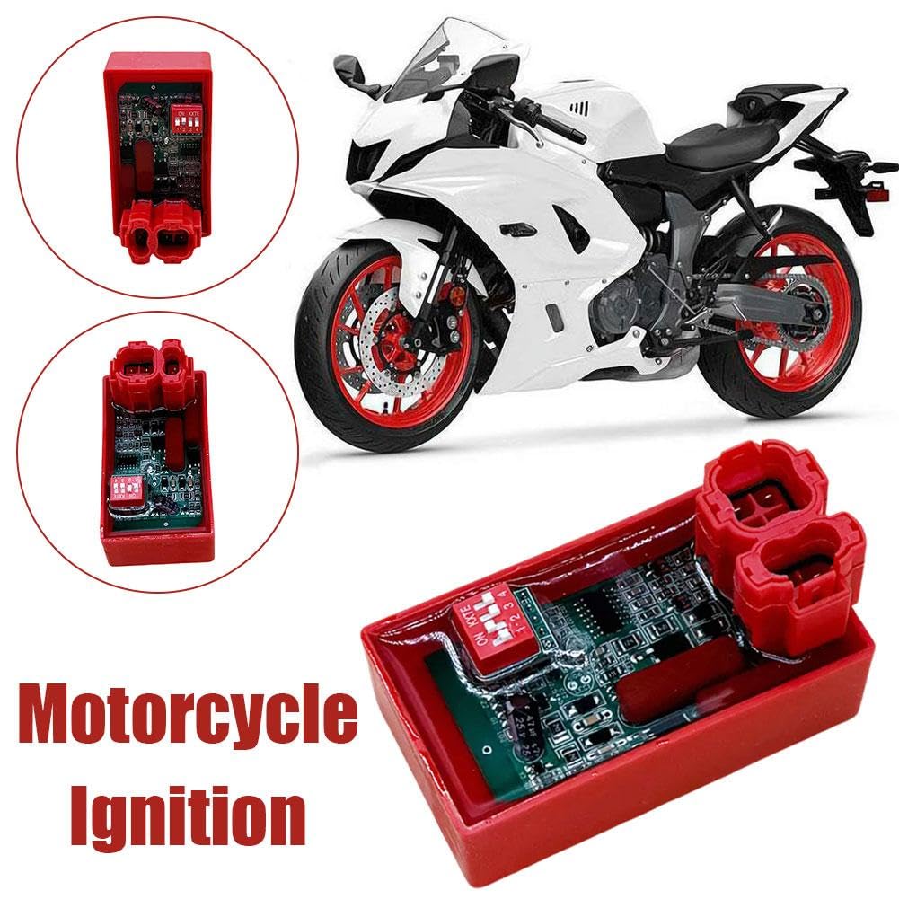 5 Pin Racing CDI BoxMotorcycle Ignition BoxAdjustable AC CDI Motorcycle Ignition Box with DIP SwitchAC CDI Ignition Box for Wave Titan 92-02 KS ML125 product thumbnail 4