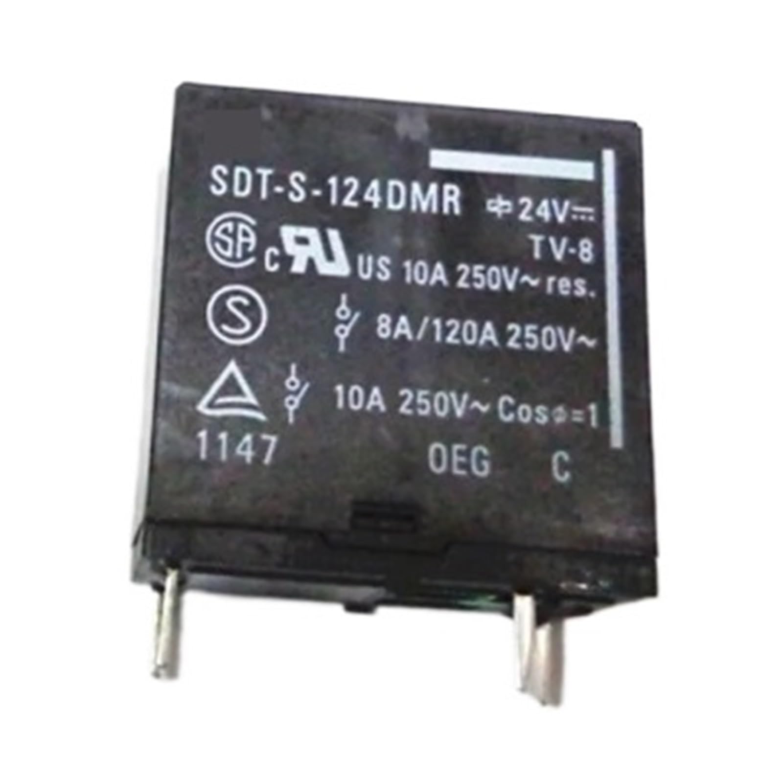 Relais SDT-S-124DMR 24VDC 10A pour circuit de commande electronique