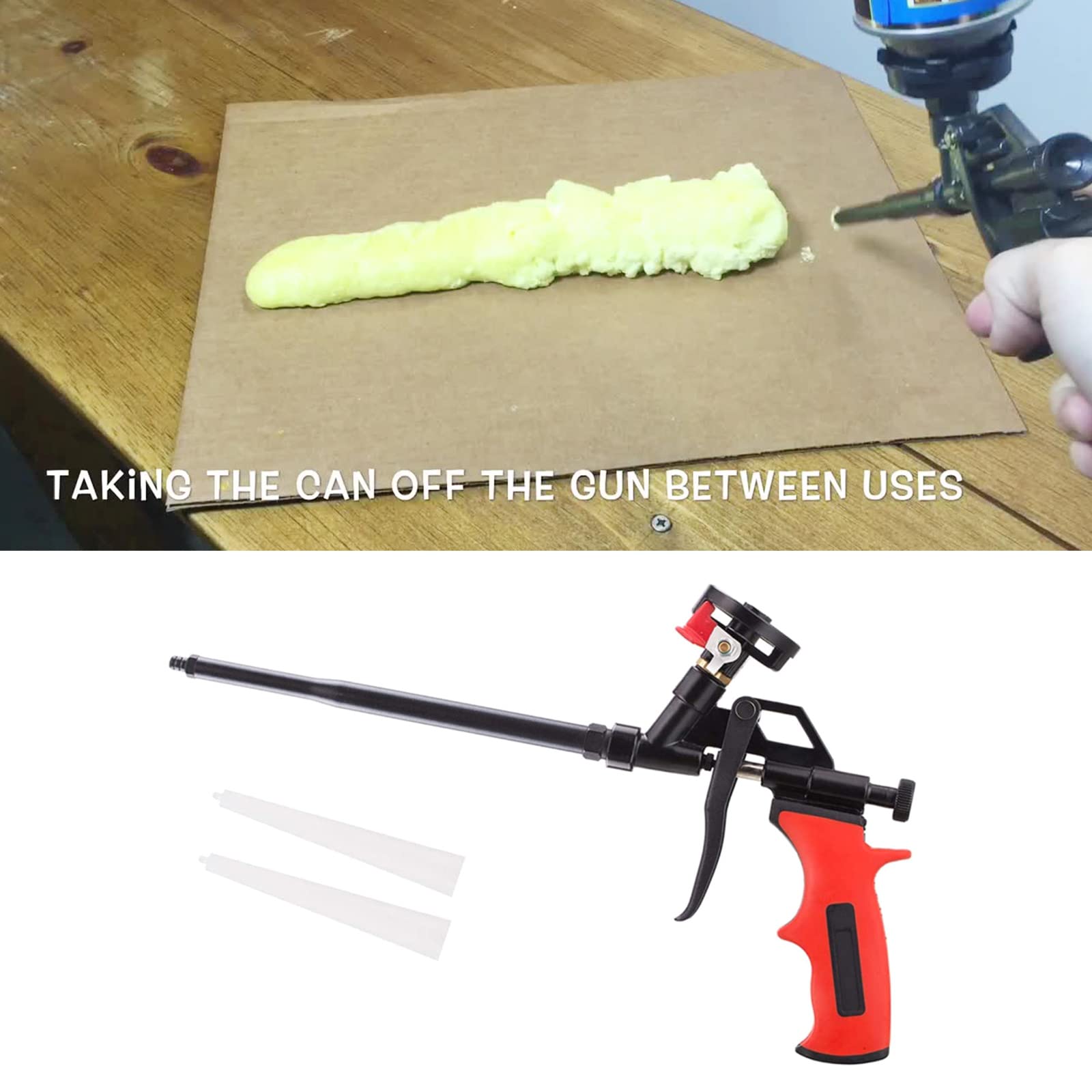 NGCG Professional Metal Polyurethane Manual Foam Guns Expansion Sprayer For Glass Sealant Tools Extension Sprayer Paint