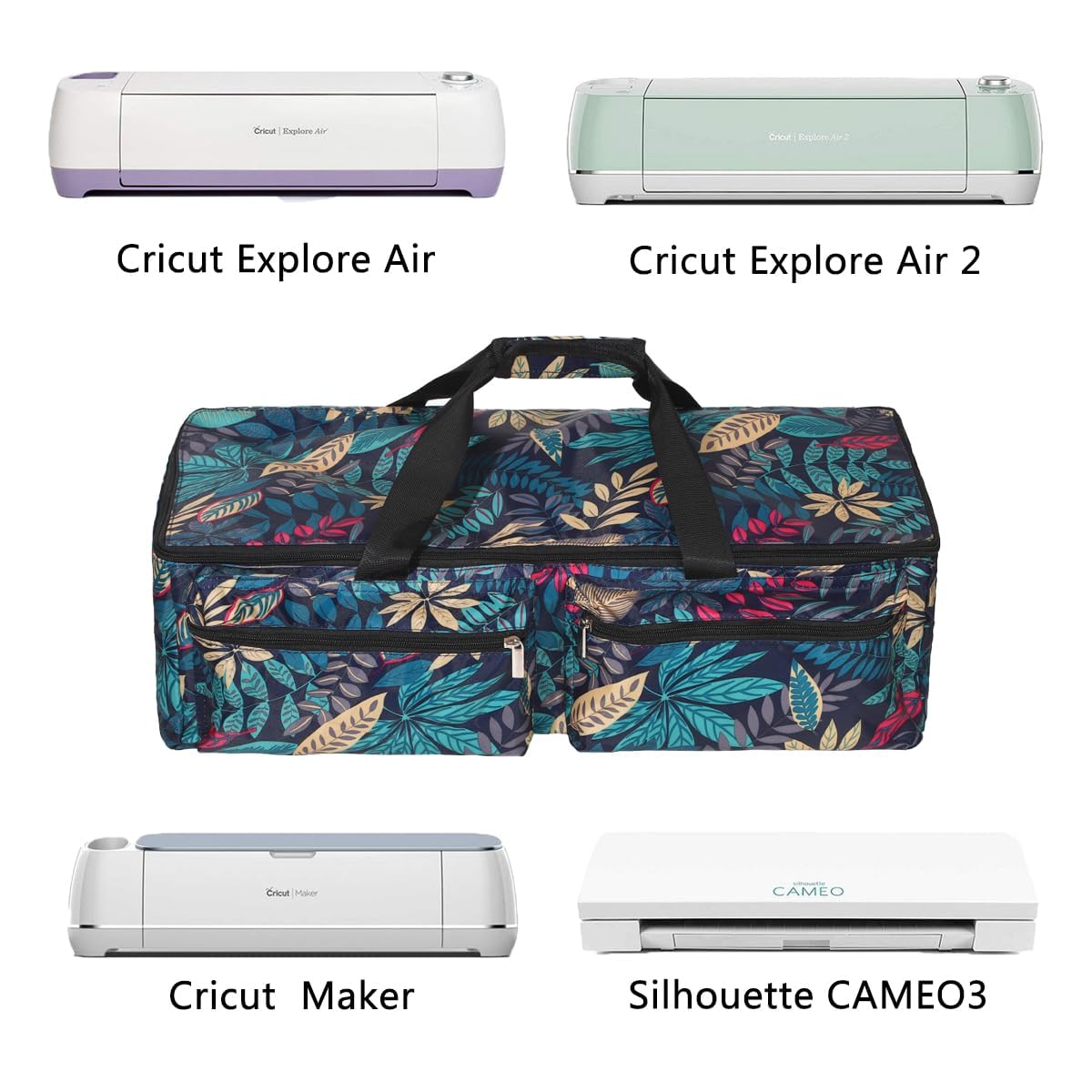 Borsa per il trasporto compatibile con Cricut Explore Air e Maker, borsa impermeabile compatibile con Cricut Explore Air and Supplies