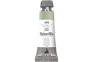 Maimeri Blu Professional Watercolor Paint Tube - Green Earth PR102