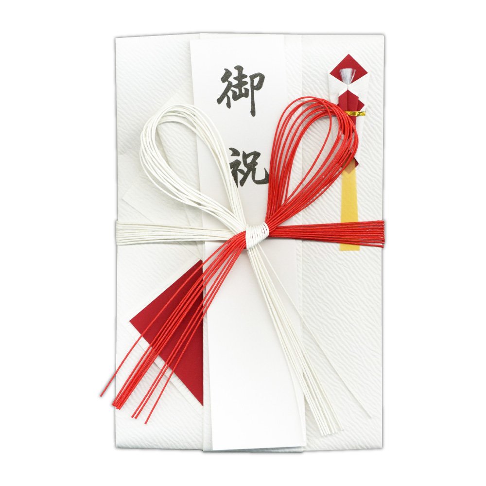 sk様同封割引 Amazon | 菅公工業 祝儀袋 金封 檀紙中金封 紅白10本 花結び