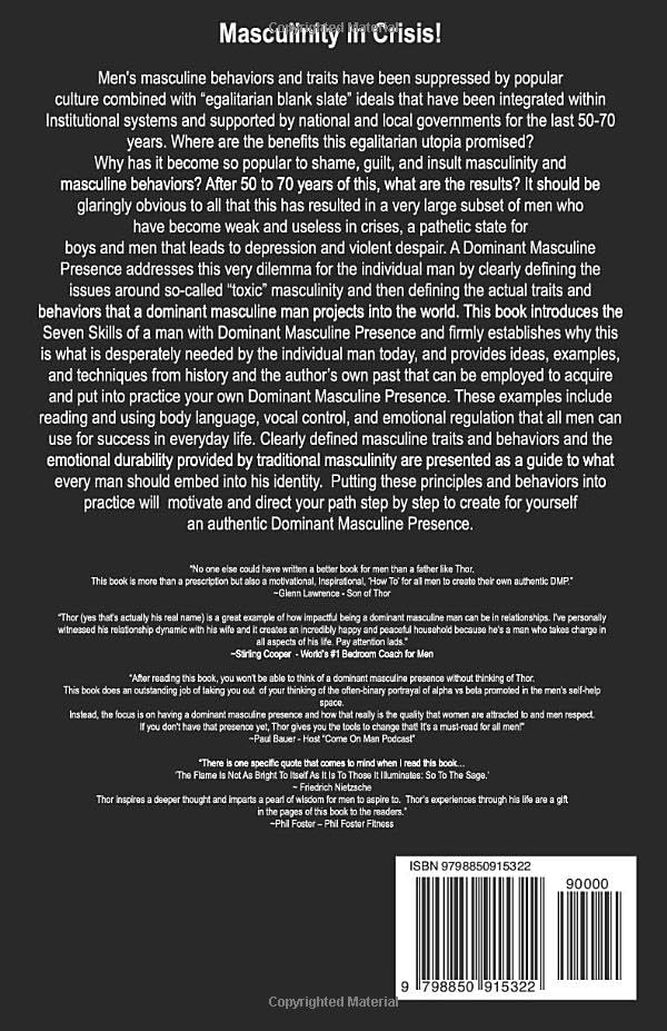 Miniatura 2 de A Dominant Masculine Presence Learning How To Cultivate Your Authentic Self As A Man And Display Supreme Confidence And Control Over How You Are