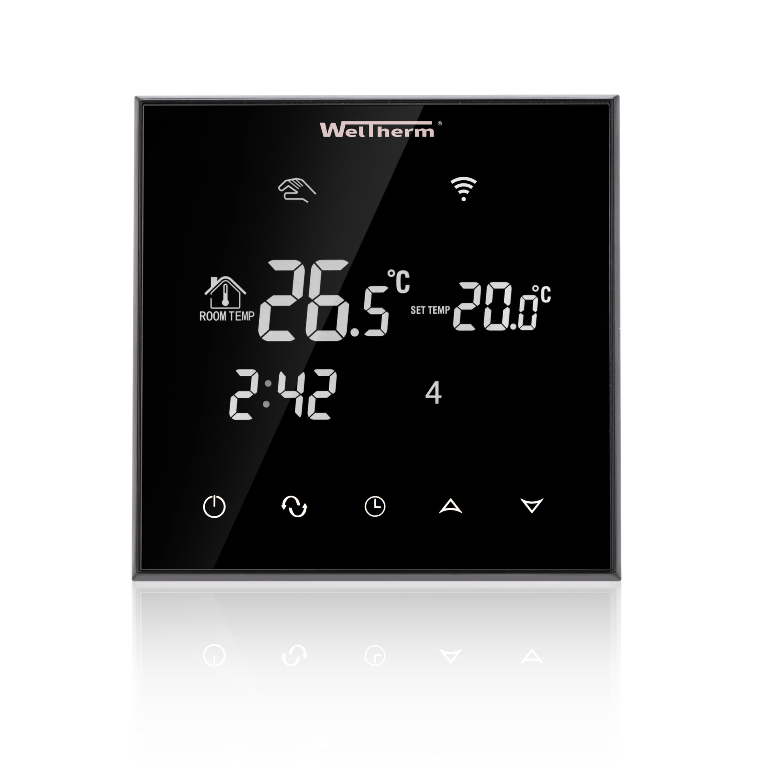 WelTherm WiFi Smart Thermostat | Smart LCD Touchscreen | Thermostat for Home Programmable Electric Floor Heating System | Thermoregulator | AC 85-250V Temperature Controller-image-29