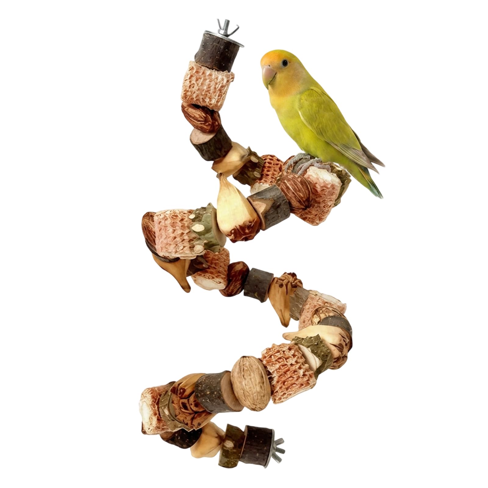 Wood Bird Perches, Natural Wood Bird Perches, Parrot Perch and Budgie Toys